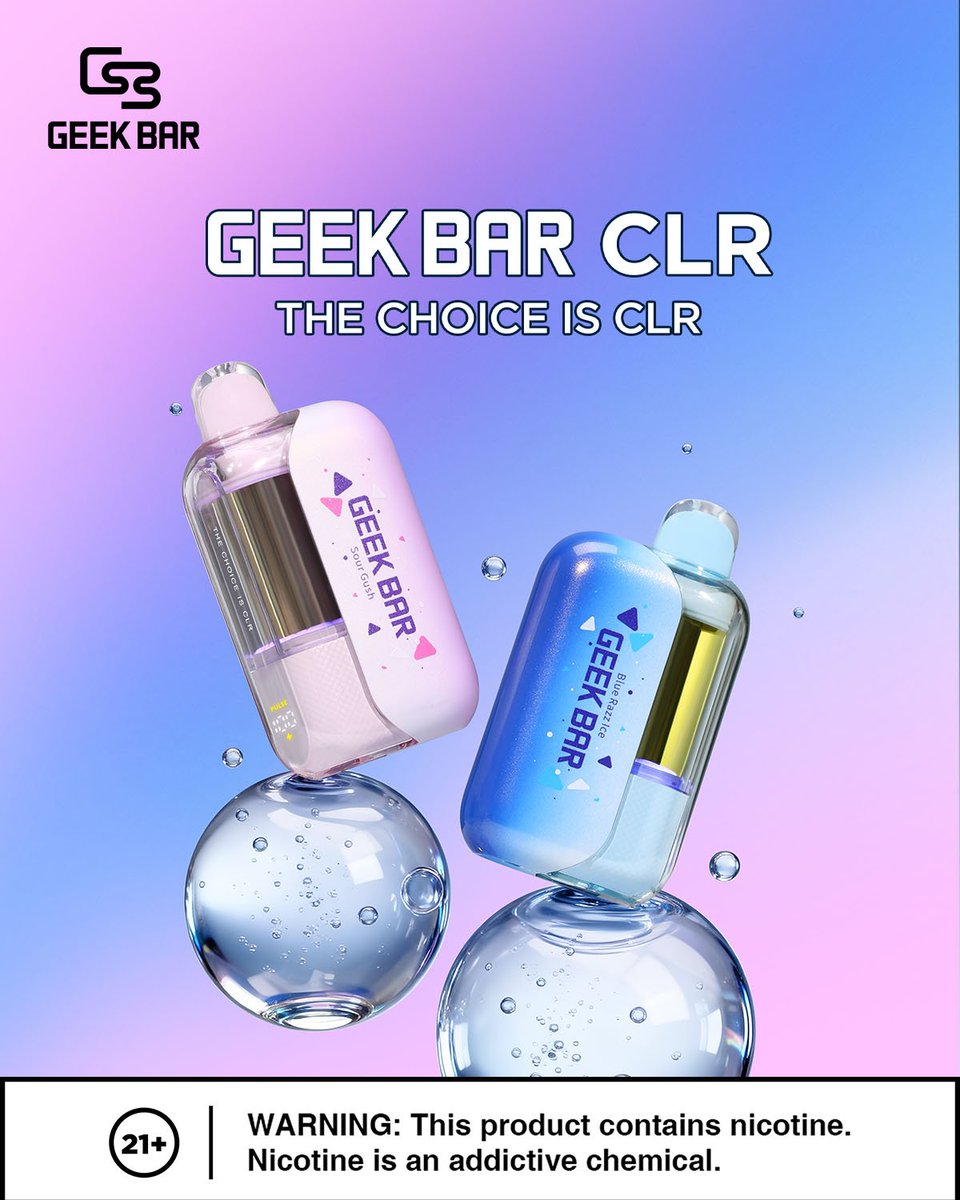 Geek Bar CLR Review 2026: 50,000 Puffs, Transparent Design & All Flavo –  Vape Shop Wholesale
