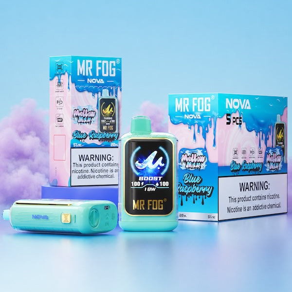 mr fog nova virginia tobacco 36K Disposable Wintergreen Mr Fog Nova