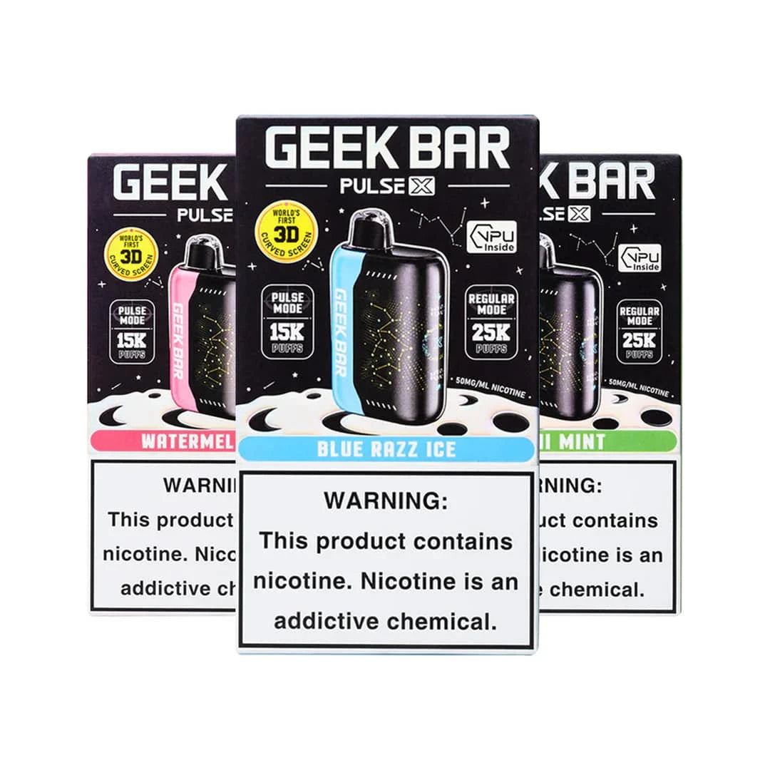 Geek Bar Pulse X 25K Disposable Vape | Dual Modes, 25,000+ Puffs Vape Shop Wholesale Geek Bar Pulse X 25K Disposable Vape | Dual Modes, 25,000+ Puffs Vape Shop Wholesale
