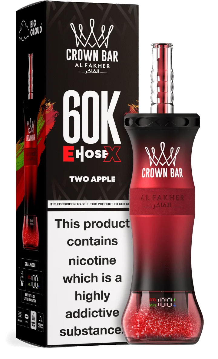 Al Fakher Crown Bar 60K Cloud X Disposable Vape