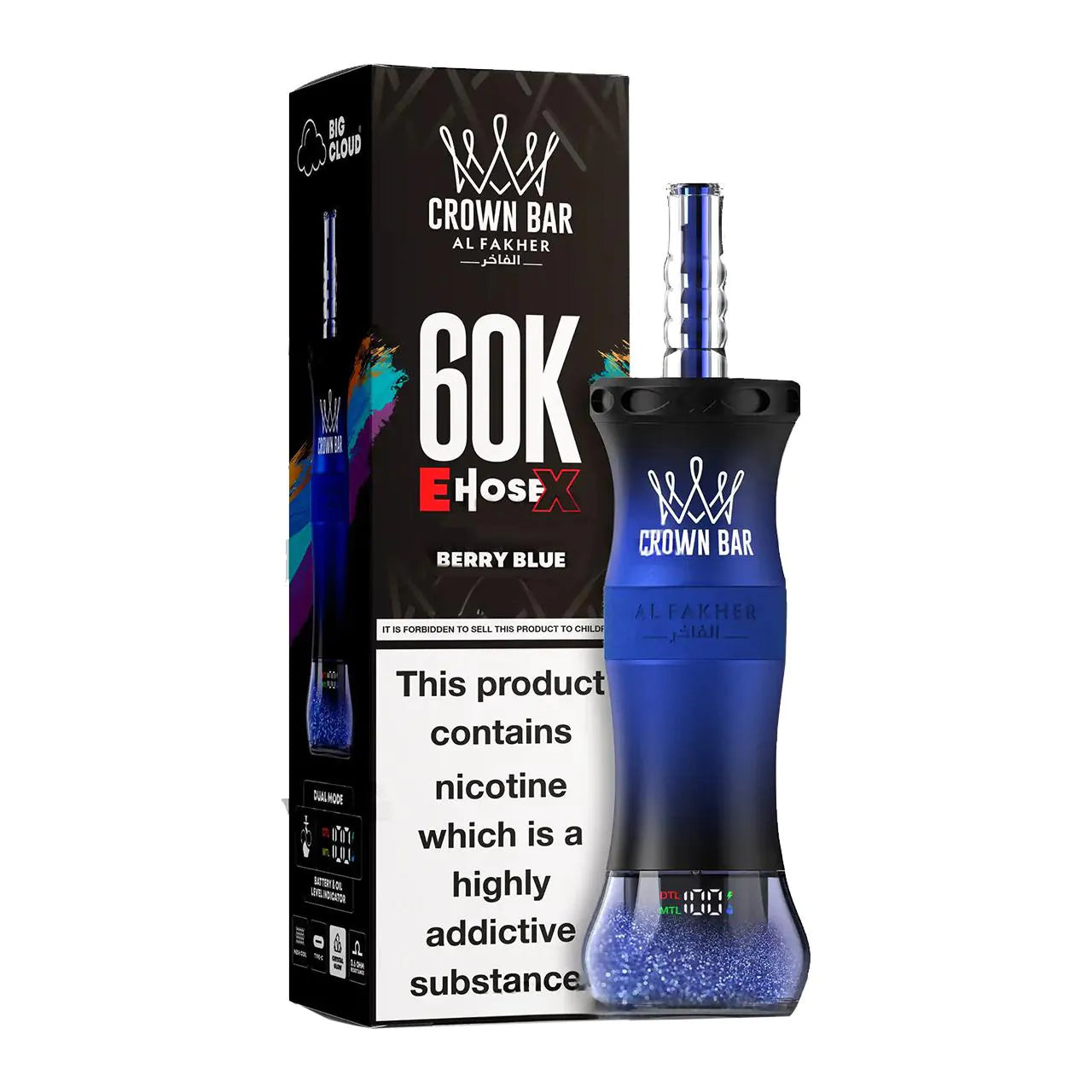 Al Fakher Crown Bar 60K Cloud X Disposable Vape
