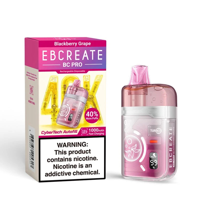 EB Create BC Pro 40K Disposable Vape Wholesale