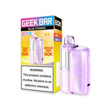 Blue Geek Bar Mate 60K disposable vape kit with colorful straws and 50mg nicotine, designed for easy vaping.