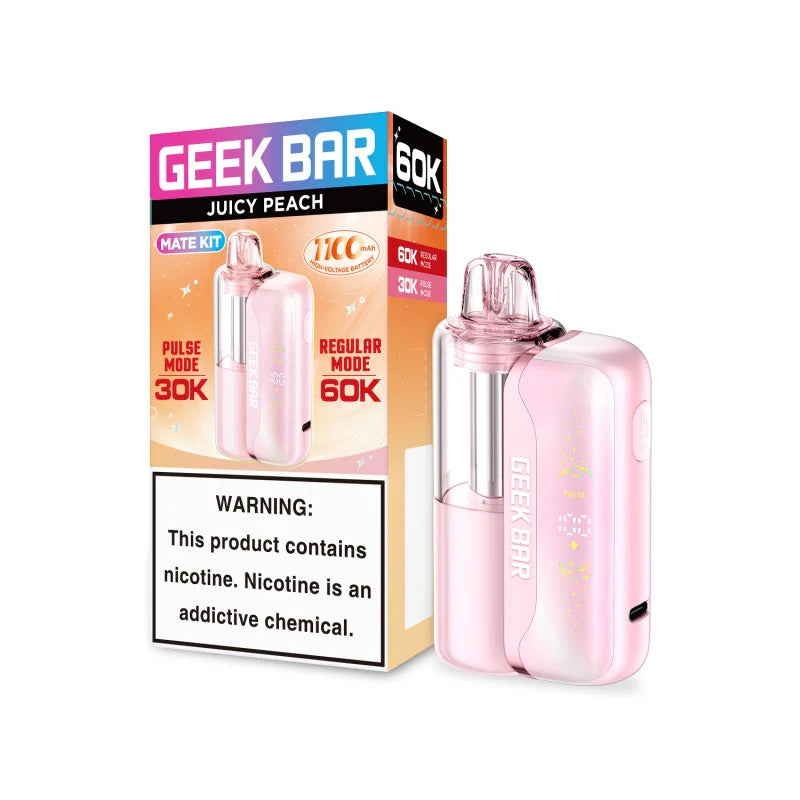 Geek Bar Mate 60K Kit: Two-Part Disposable, 60,000 Puffs Vape Shop Wholesale Geek Bar Mate 60K Kit: Two-Part Disposable, 60,000 Puffs Vape Shop Wholesale