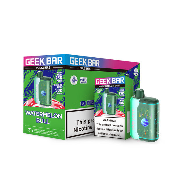 Geek Bar Pulse X2 Disposable Vape: 50,000 Puffs