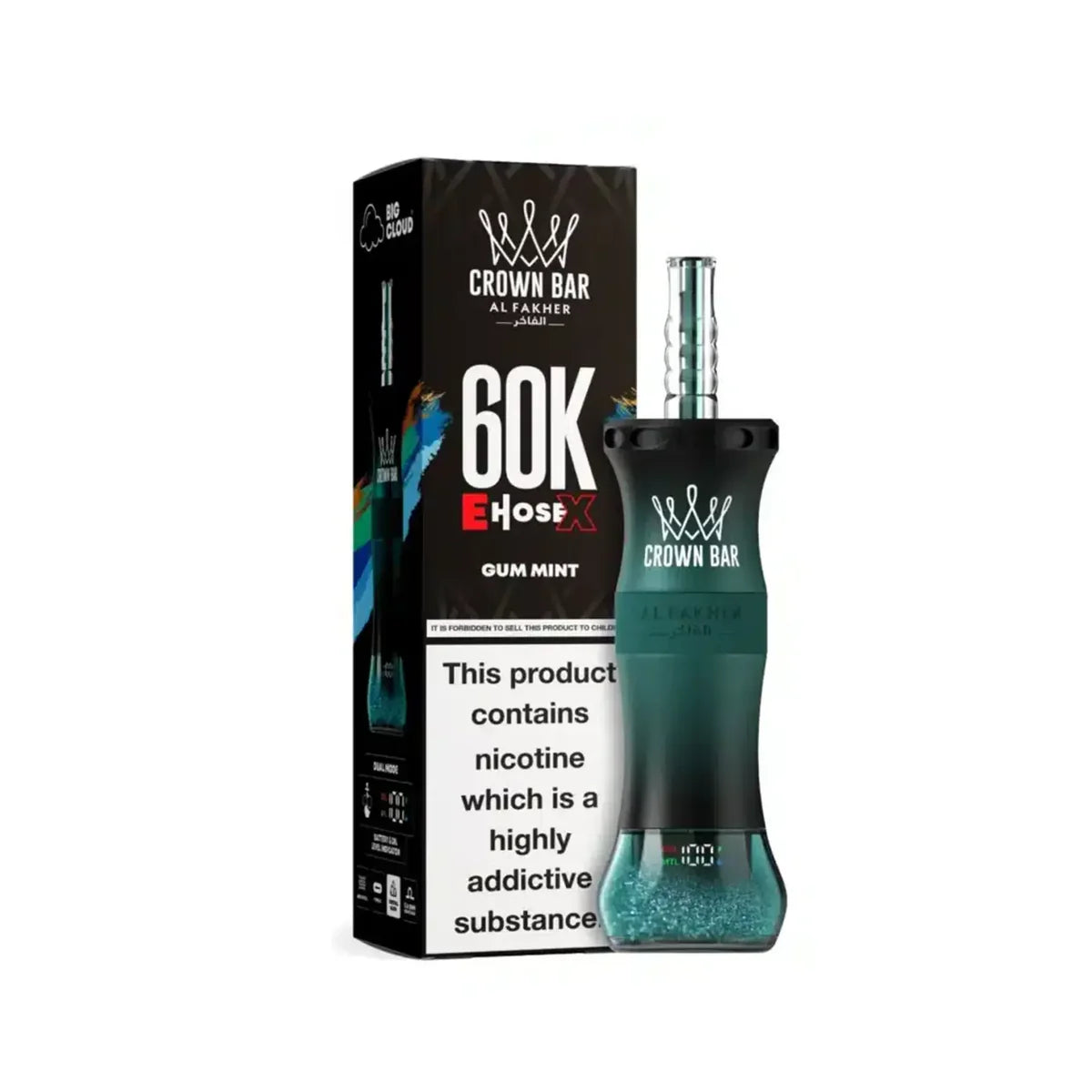 Al Fakher Crown Bar 60K Cloud X Disposable Vape
