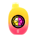 Flum UT Bar 50K disposable vape featuring a banana smoothie and strawberry flavor design.