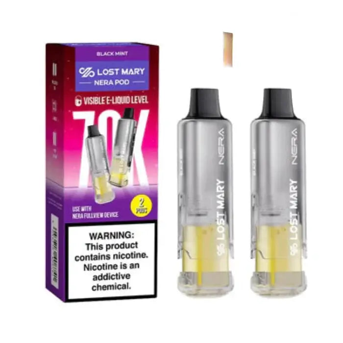Lost Mary Nera Fullview 70K Pods