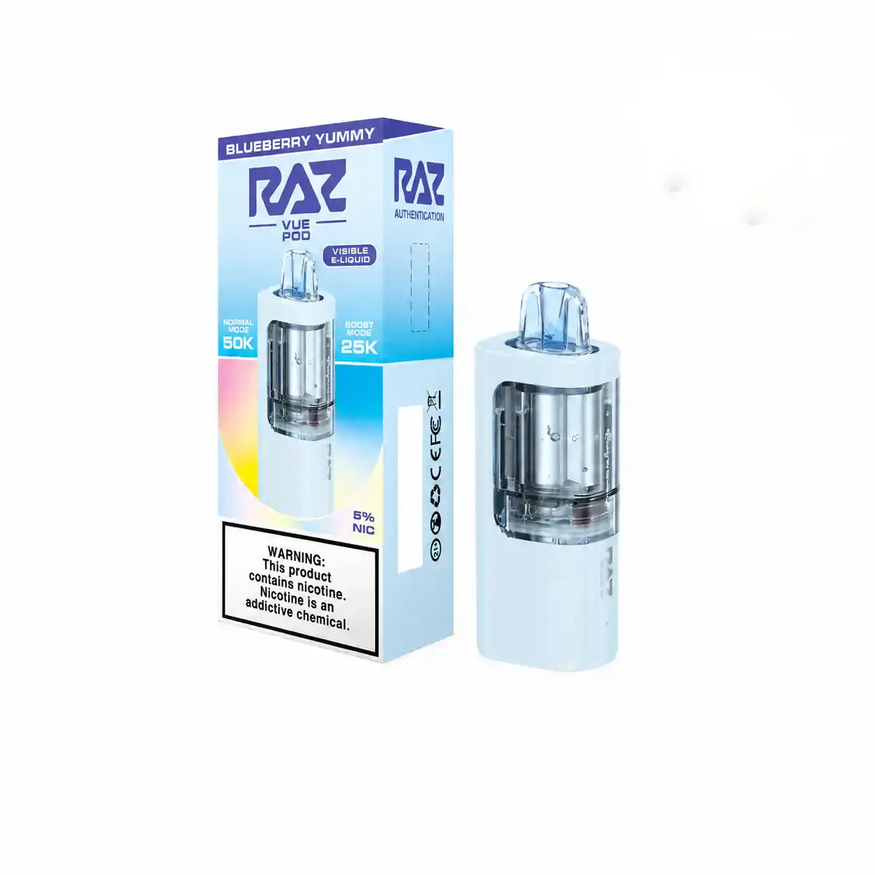 Raz Vue 50K Disposable Pods