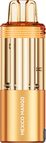 Foger Switch Pro 30K vape pods with Mexico Mango flavor showing side view of refill pod.