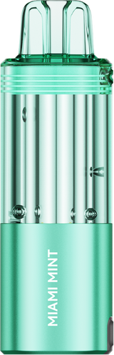 Foger Switch Pro 30K Pods with Miami Mint flavor, showing side view of the vape pod compatible with Foger vape devices