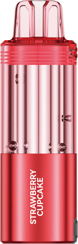 Foger Switch Pro 30K vape pods with strawberry cupcake flavor, featuring sleek design and refillable pod system.