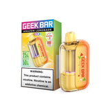 Geek Bar CLR 50,000 Puff disposable vape in lemonade flavor, featuring sleek design and compact size from Vape Shop Wholesale.