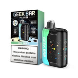 Geek Bar Pulse X 25K disposable vape with ATL Mint flavor, featuring dual modes and over 25,000 puffs in a sleek design.