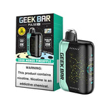 Geek Bar Pulse X 25K disposable vape in Sour Mango Pineapple flavor with dual modes and over 25,000 puffs.