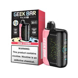 Geek Bar Pulse X 25K disposable vape with sour straws flavor, dual modes, offers over 25,000 puffs in a sleek design.