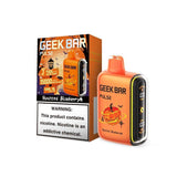 Haunted Berry Geek Bar Pulse 15000 disposable vape with spooky Halloween-themed packaging and berry flavor.