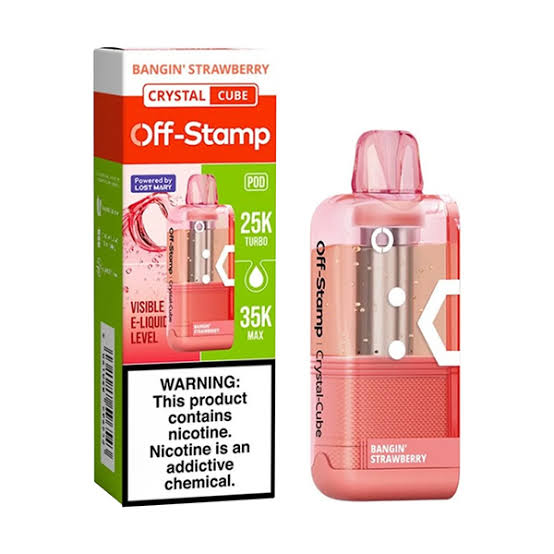 Off-Stamp X-Cube Crystal 35K Disposable Vape Kit