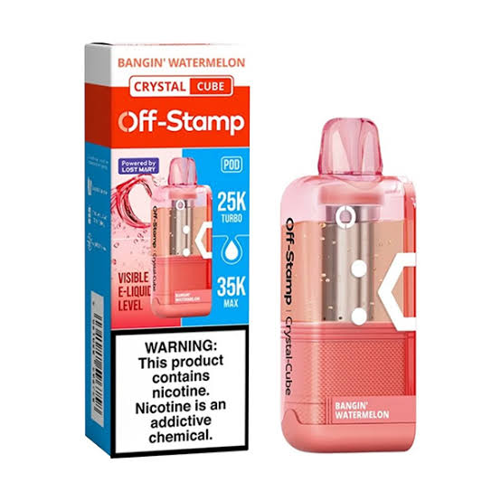Off-Stamp X-Cube Crystal 35K Disposable Vape Kit
