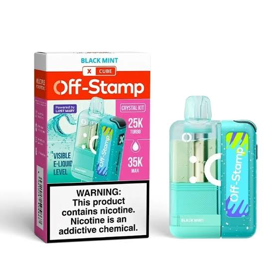 Off-Stamp X-Cube Crystal 35K Disposable Vape Kit