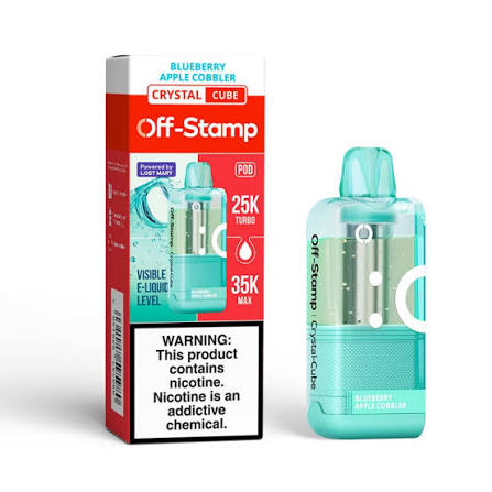 Off-Stamp X-Cube Crystal 35K Disposable Vape Kit
