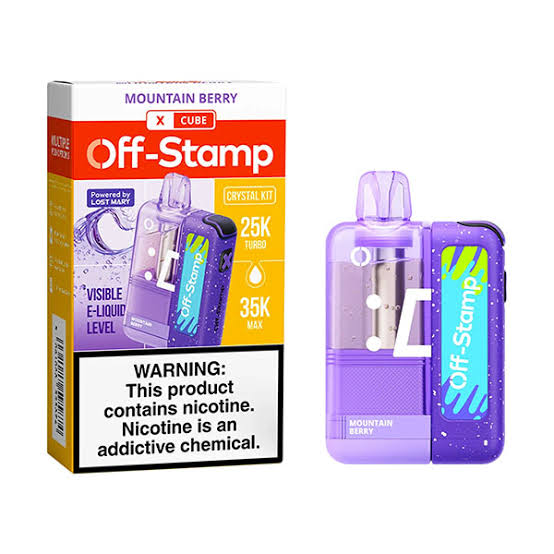 Off-Stamp X-Cube Crystal 35K Disposable Vape Kit