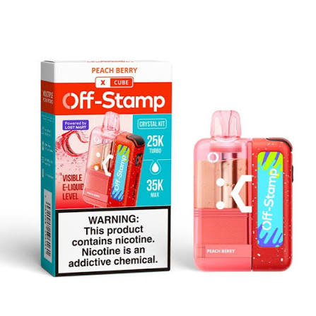 Off-Stamp X-Cube Crystal 35K Disposable Vape Kit