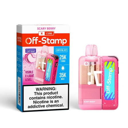 Off-Stamp X-Cube Crystal 35K Disposable Vape Kit