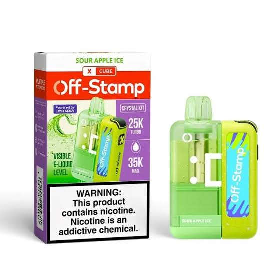 Off-Stamp X-Cube Crystal 35K Disposable Vape Kit