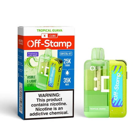 Off-Stamp X-Cube Crystal 35K Disposable Vape Kit