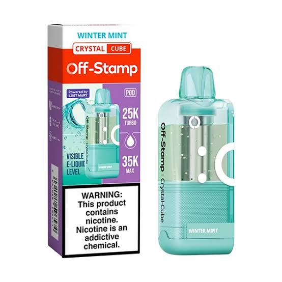 Off-Stamp X-Cube Crystal 35K Disposable Vape Kit
