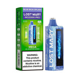Lost Mary MO20000 Pro vape device with blue Baja Splash design, showcasing its sleek and colorful exterior.
