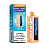 Lost Mary MO20000 Pro vape with Mango Twist flavor, showing the sleek device with vibrant mango and tropical design.