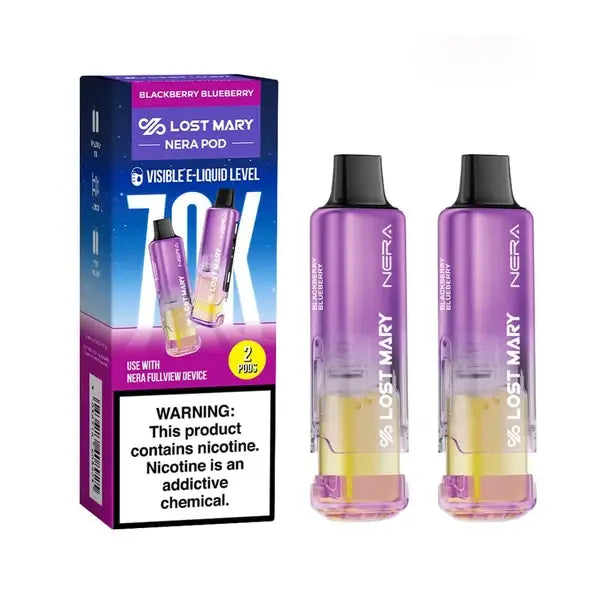 Lost Mary Nera Fullview 70K Pods