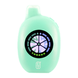 Flum UT Bar 50K disposable vape in Miami Mint flavor, featuring a sleek design and vibrant mint slushy graphics.