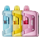 Raz Vue 50K Disposable Vape Kit with sleek design, showing the vape device and packaging, offering 50,000 puffs from Vape Shop Wholesale.