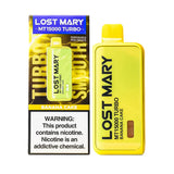 Lost Mary MT15000 Turbo disposable vape from Vape Shop Wholesale, featuring a sleek design and Baja Splash flavor.