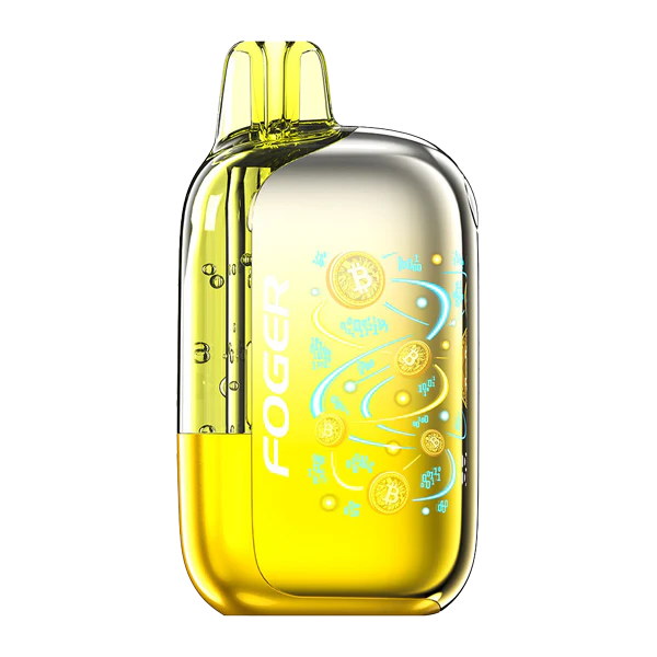 Disposable vape Foger Bit 35K from Vape Shop Wholesale, banana taffy freeze flavor, offering up to 35,000 puffs with 20+ flavors
