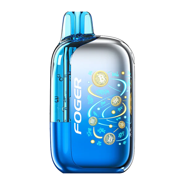 Banana Taffy Freeze Foger Bit 35K disposable vape with vibrant flavor branding and sleek design for up to 35,000 puffs