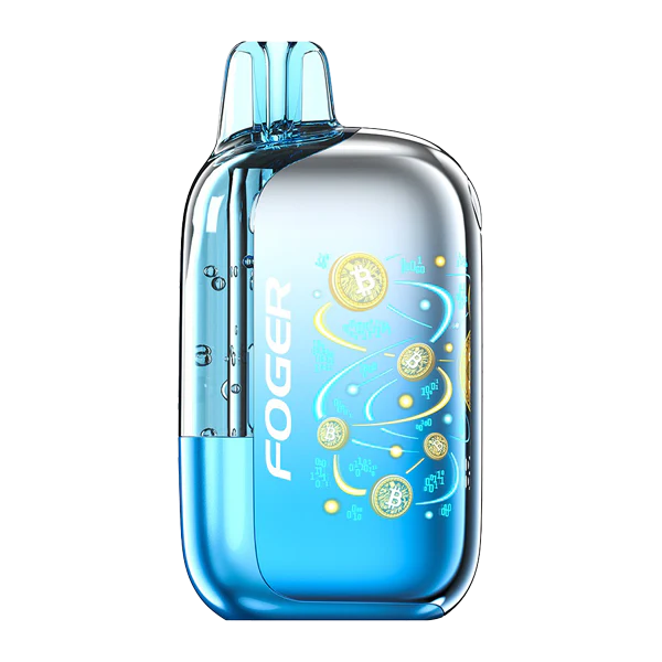 Banana Taffy Freeze Foger Bit 35K disposable vape with up to 35,000 puffs, featuring colorful packaging and flavor details.