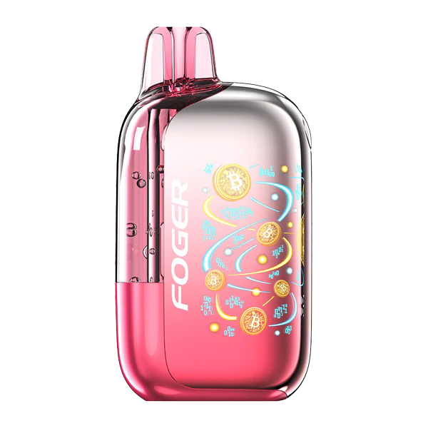 Banana Taffy Freeze Foger Bit 35K disposable vape with up to 35,000 puffs, in vibrant flavor packaging from Vape Shop Wholesale.