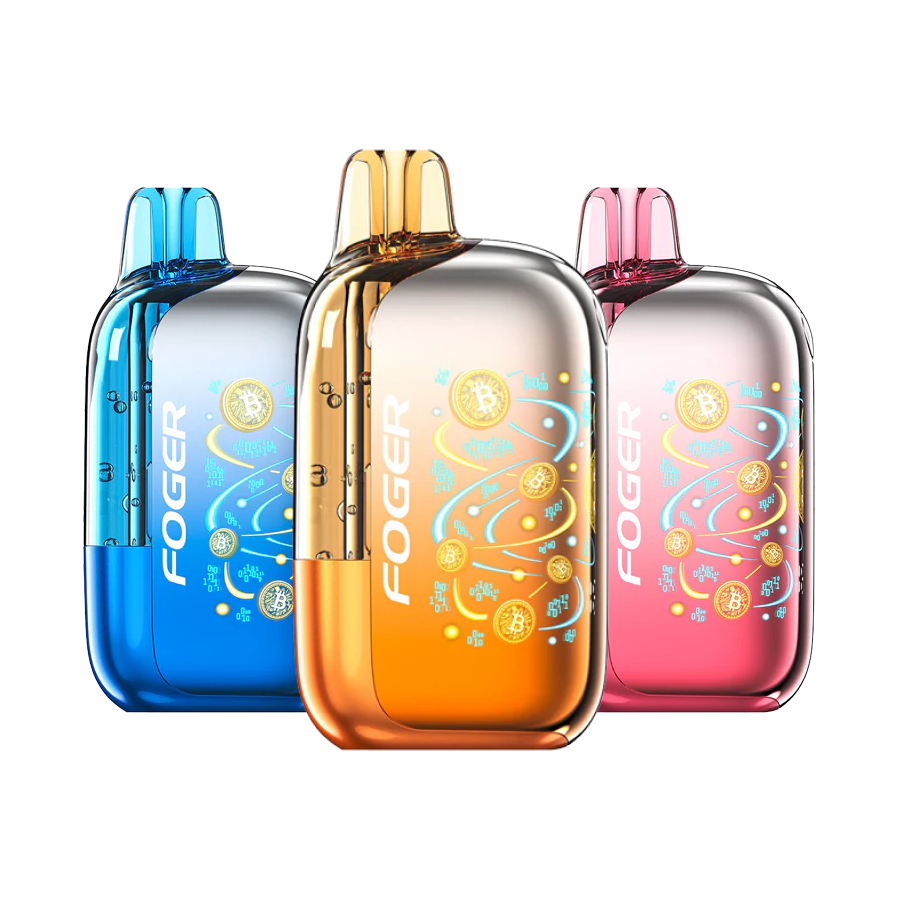 Banana Taffy Freeze Foger Bit 35K disposable vape from Vape Shop Wholesale, offering up to 35,000 puffs in a sleek design