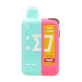 Off-Stamp X-Cube 25K vape kit by Vape Shop Wholesale with peach flavor, featuring sleek device and colorful design.