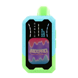 Blackberry B-Pop Rifbar Mixpro 40K Puffs vape device from Vape Shop Wholesale, with sleek black design and colorful flavor branding.