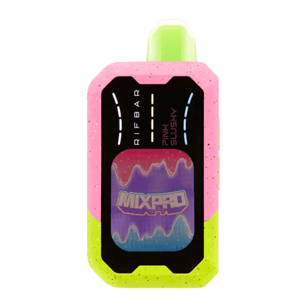 Blackberry flavored Rifbar Mixpro 40K Puffs vape device from Vape Shop Wholesale showing black and purple design with branding.