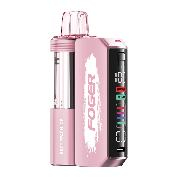 Blueberry and watermelon Foger Switch Pro 30K kit disposable vapes from Vape Shop Wholesale, featuring colorful vape devices.