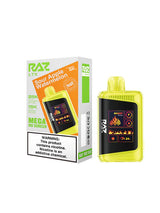 Raz LTX 25000 disposable vape from Vape Shop Wholesale, black Night Crawler design, 25,000 puffs, sleek and portable vape device
