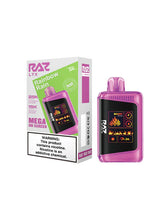 Night Crawler RAZ LTX 25000 disposable vape by Vape Shop Wholesale, with sleek design and 25,000 puffs capacity.
