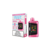 RAZ LTX 25000 disposable vape from Vape Shop Wholesale, black device with colorful branding and sleek design.
